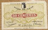 Frankreich 50 Centimes Banknote -