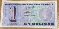 Venezuela 1 Bolivar Banknote -
