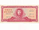 Cuba 3 Pesos Banknote -