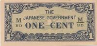 Malaya-Jap.Besetzung 1 Cent Banknote -