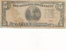 Philippinen,Japanische Besetzung 5 Pesos Banknote -