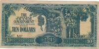 Malaya-Jap.Besetzung 10 Dollars Banknote -