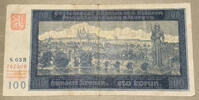 Bohemia-Moravia 100 Korun Banknote -