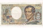 Frankreich 200 Francs Banknote -