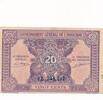 Franz. Indochina 20 Cents Banknote -