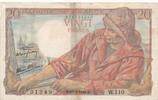 Frankreich 20 Francs Banknote -