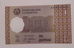 Tadshikistan 1 Diram Banknote -