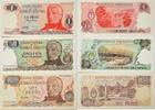 Argentinien 1, 50, 1000 Pesos Banknote 3 Stück, Serie -