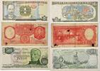 Argentinien, Kuba 1, 10, 500 Pesos Banknote 3 Stück, Serie AA-05 -