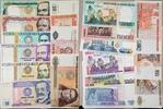 Peru 1000, 5000 Soles de Oro, 10 bis 10000 Intis Banknote 9 Stück -
