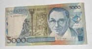 Brasil 5000 Cruzados Banknote -