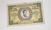 Französisch Indochina 1 Piaster Banknote -