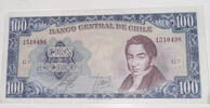 Chile 100 Escudos Banknote -