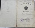 Deutsches Reich Deutschland Seefahrtbuch Fahrtenbuch als Kohlenzieher, Heizer, Mehrere Seefahrten mit unterschiedlichen Schiffen, -