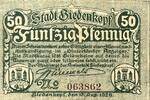 Deutschland, Deutsches Reich 50 Pfennig 1 x Notgeldschein, Stadt Biedenkopf -