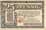 Deutschland, Deutsches Reich 25 Pfennig 1 x Notgeldschein, Bitburg -