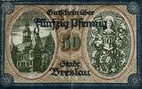 Deutschland, Deutsches Reich 50 Pfennig 1 x Notgeldschein, Stadt Breslau -