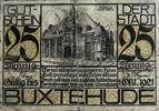 Deutschland, Deutsches Reich 25 Pfennig 1 x Notgeldschein, Notgeld Stadt Buxtehude -