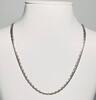 Silberschmuck 925er Silber Sterling Silber Rhodiniert Kubanish Panzerkette, silber Halskette -