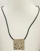 Silberschmuck 925er Silber Glaskette Silber Halskette -