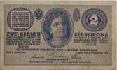 Österreich 2 Kronen Banknote -