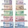 Deutschland DDR 5, 10, 20, 50, 100 Mark 5x Banknoten -