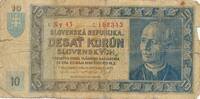Slowakei Slovakei 10 Korun Banknote -