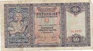 Slowakei Slovakei 50 Kronen Korun Banknote -