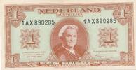 Niederlande 1 Gulden Banknote, Wilhelmina -