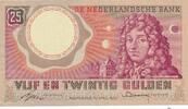 Niederlande 25 Gulden Banknote -