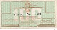 3. Reich, Deutschland, Niederlande 100 Cents Lager Westerbork, Gutschein Lagergeld, Serie CC -