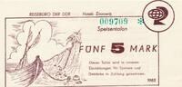 Deutschland DDR 5 Mark 1985 2x Scheine; Reisebüro der DDR, Hotel Zinnowi... 99,00 EUR prix TTC + 6,00 EUR frais d'envoi
