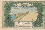 Deutsches Reich Deutschland 1 Mark Notgeld Memel Memelgebiet Ostpreußen Memelland -