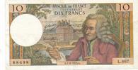 Frankreich 10 Francs Voltaire -