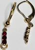  Granatschmuck H&auml;ngende Ohrringe mit Granat Amerik Double getragen und b... 25,00 EUR  + 6,00 EUR frais d'envoi