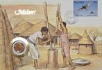 Malavi, Lilongwe 1 Tambala Münz-Brief, Numisbrief mit Infokarte -