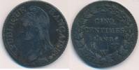 Frankreich Cinq Centimes L´AN 8 W ( Lille ) -
