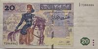 Tunesien 20 Dinars 1992 Banknote III 20,00 EUR  + 6,00 EUR frais d'envoi