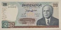 Tunesien 20 Dinars 1980 Banknote unc- 35,00 EUR  + 6,00 EUR frais d'envoi