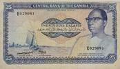 Gambia 25 Dalasis 1987-1990 Banknote III+ 40,00 EUR  + 6,00 EUR frais d'envoi