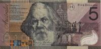 Australien 5 Dollars 2001 Banknote III 8,00 EUR  + 6,00 EUR frais d'envoi