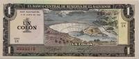 El Salvador 1 Colon 1982 Banknote unc 10,00 EUR  + 6,00 EUR frais d'envoi