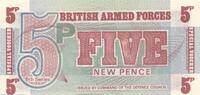 Gro&szlig;britannien 5 New Pence 1972 Banknote unc 4,00 EUR  + 6,00 EUR frais d'envoi