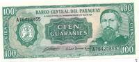Paraguay 100 Guaranies 1952 Banknote unc 12,00 EUR  + 6,00 EUR frais d'envoi
