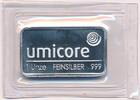  999er Silber Barren 1 Unze Silberbarren Umicore. unc, in Folie eingesch... 89,00 EUR  + 6,00 EUR frais d'envoi