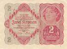 &Ouml;sterreich 2 Kronen 1922 Banknote II 2,00 EUR  + 6,00 EUR frais d'envoi