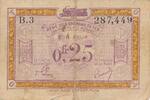 Weimarer Republik, Besetztes Rheinland 0,25 Franc 1923-1930 Banknote, Bs... 6,00 EUR  + 6,00 EUR frais d'envoi