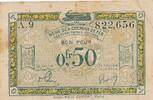 Saar 50 Centimes 1923 Banknote III 3,00 EUR  + 6,00 EUR frais d'envoi