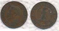 Frankreich 2 Centimes Napoleon III., Paris ( A ) -