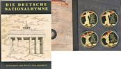 Deutschland 4 Moderne Medaillen 175 Jahre Deutsche Nationalhymne -